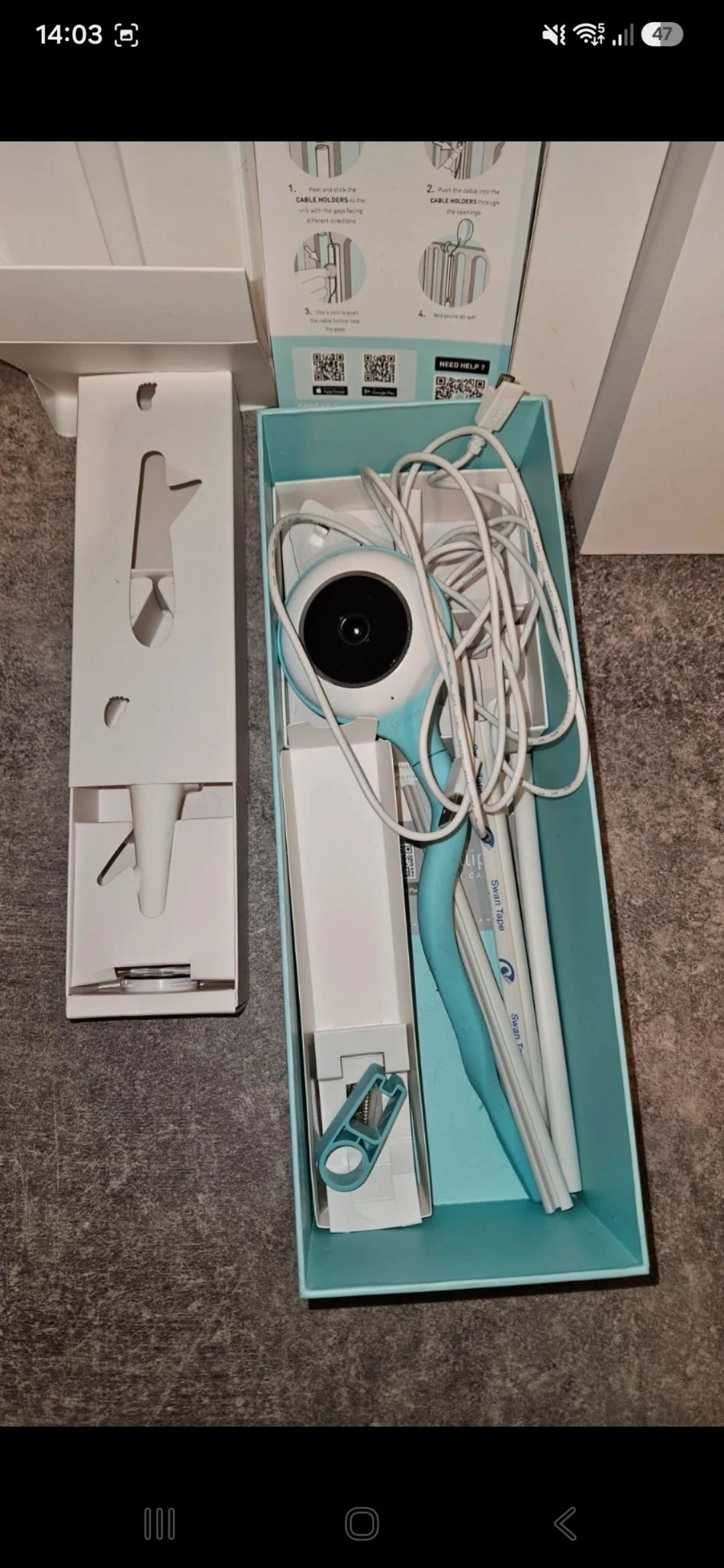 Baby phone caméra bebe lollipop en très bon état – photo 2